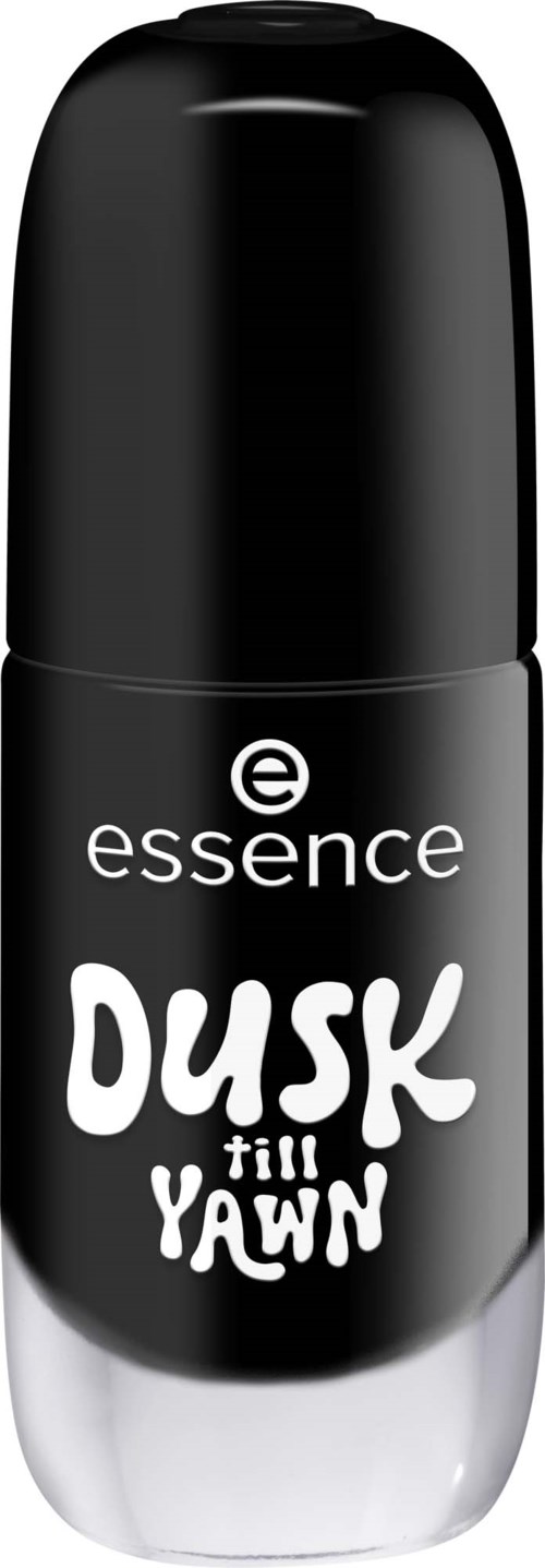 A black and silver roll-on bottle with white text, indicating it is an essence product called Dusk Till Dawn.
