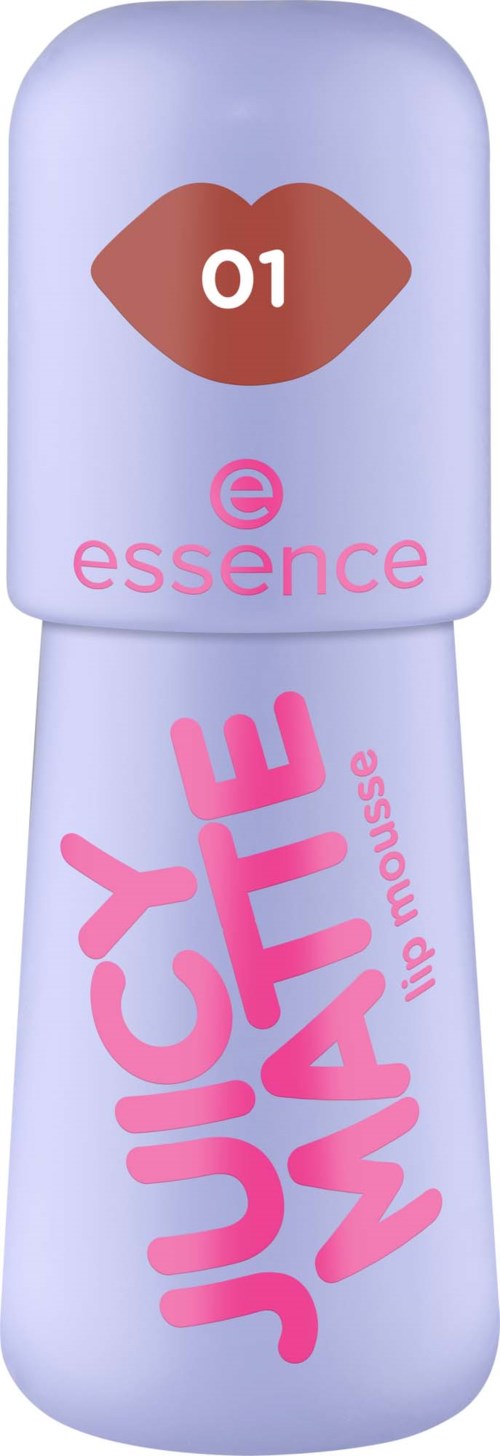 essence Juicy Matte Lip Mousse 01 Maple Rouge