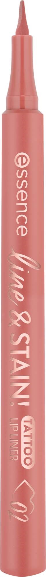 essence Line & Stain! Tattoo Lip Liner 02 Must Have Brown