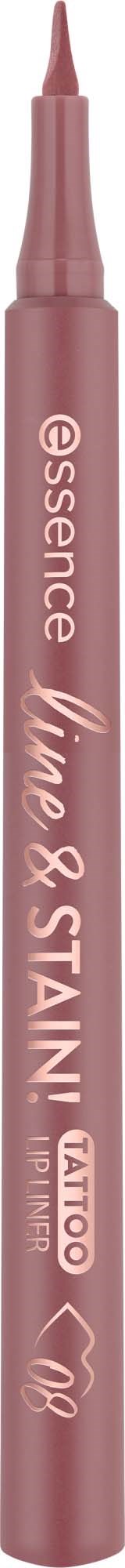 essence Line & Stain! Tattoo Lip Liner 08 Raisin Bold