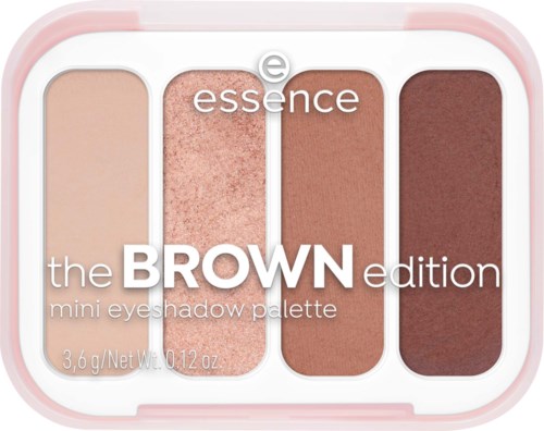 essence Mini Eyeshadow Palette The Brown Edition