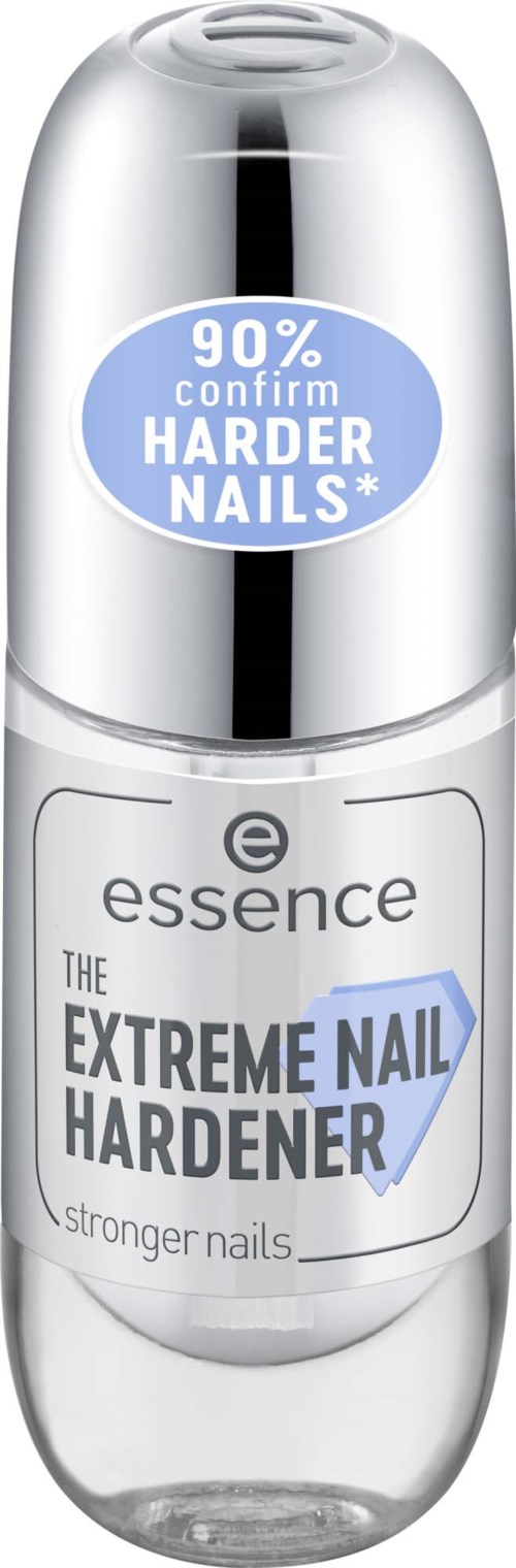 Een nagelversterker spray van essence die belooft 90% sterker te maken.