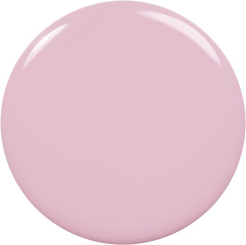 A pink, shiny, smooth ball with highlights and shadows, showing it is three-dimensional.