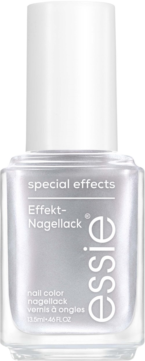 A clear nail polish bottle with white cap, labeled 'Special Effects' and 'Essie' in large letters.