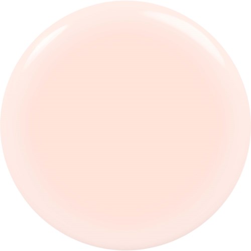 A soft, light pink circle with a subtle glow and smooth texture.