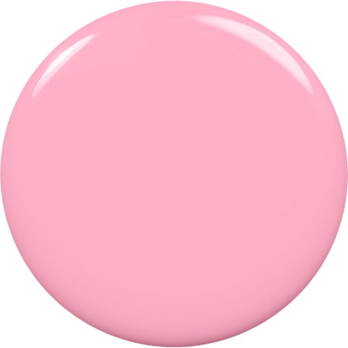 This is a pink, smooth, rounded ball with a shiny surface.