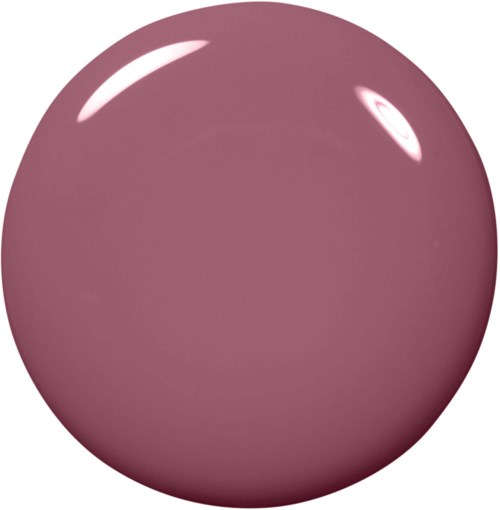 A large, shiny, mauve-colored sphere with reflections on its surface.