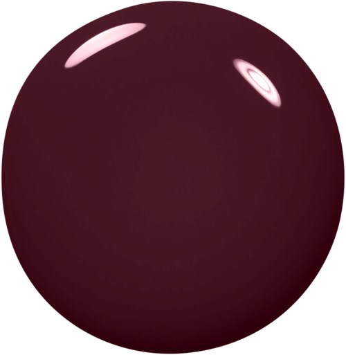 En glänsande, mörk vinröd boll med reflexer på ytan.