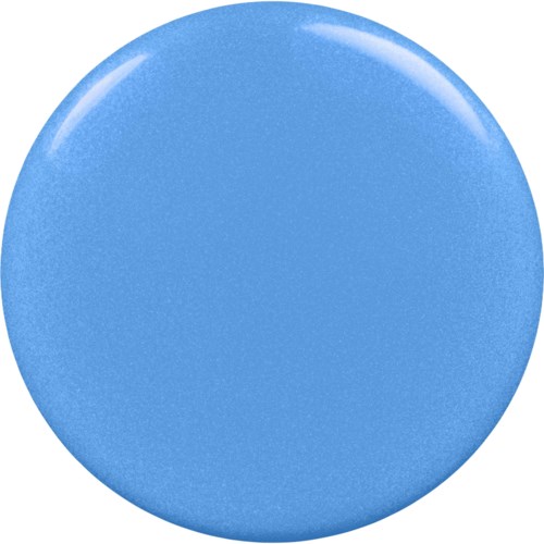 A large, smooth, round blue tablet or pill.