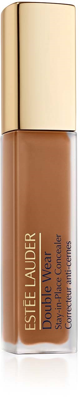 Estee Lauder Double Wear concealer in een glazen buis met een gouden dop.