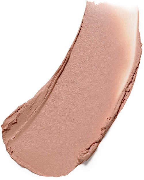 Light pink blush in a smear with smooth and textured areas.