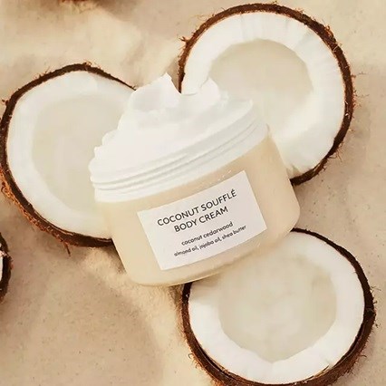 Estelle&Thild Organic Beauty Coconut Cedarwood Soufflé Body Cream 200 ml