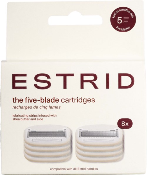 Estrid The Five-blade Cartridges XL 8 kpl