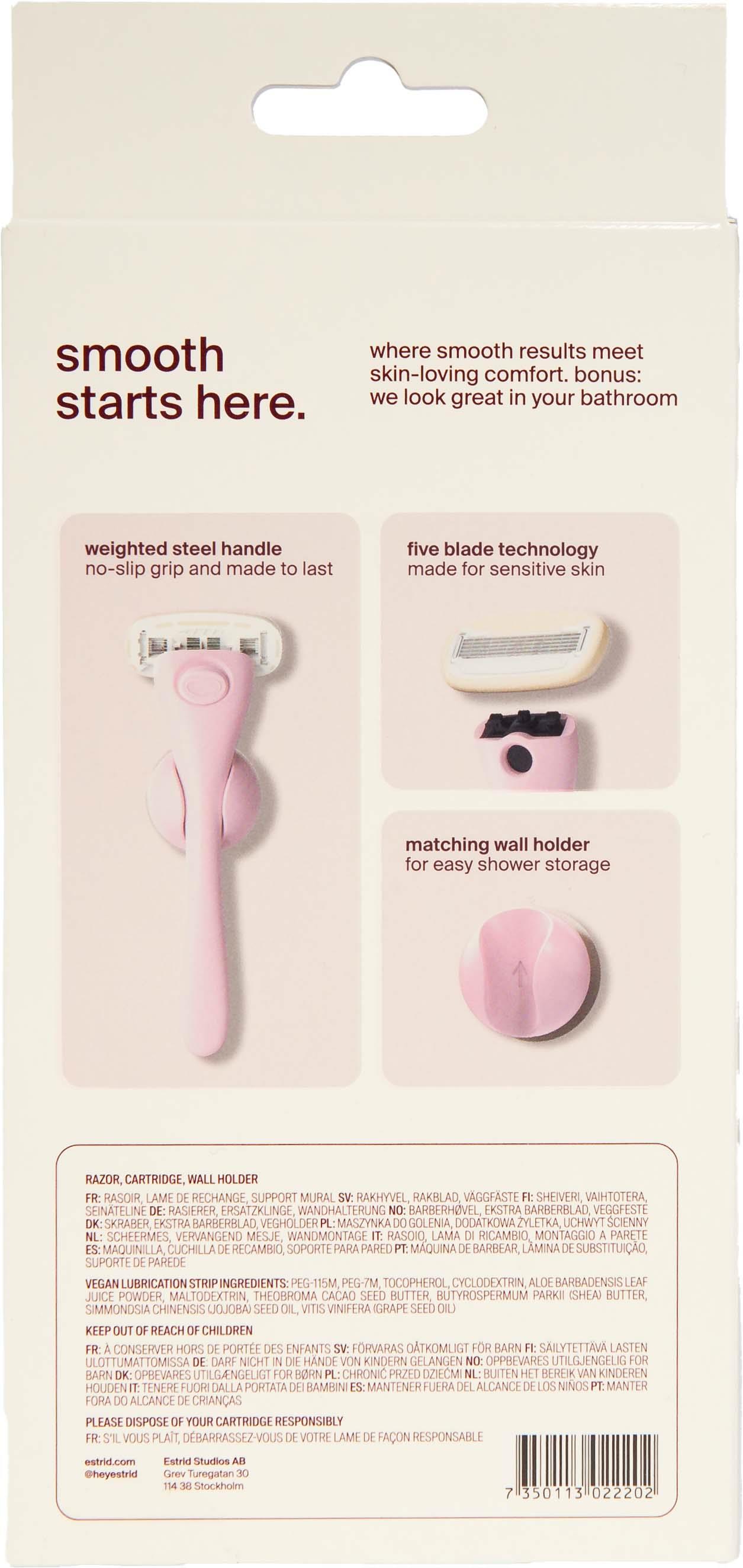 Estzrid Razor Founder Estrid The Razor Starter Kit Bloom | Lykoshop.dk