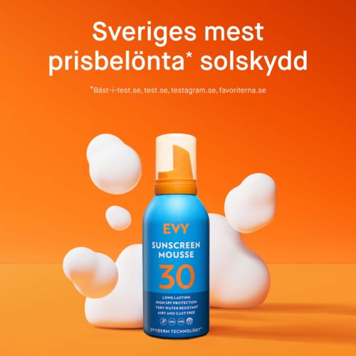 EVY Sunscreen mousse spf 30 150 ml