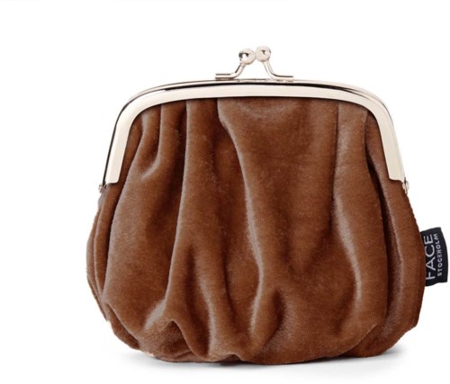 Face Stockholm Velvet Bag Svamp