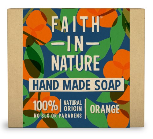 Faith In Nature Soap Orange  100 g