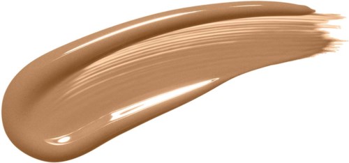 A beige or skin-colored makeup or foundation swatch with a smooth, creamy texture.