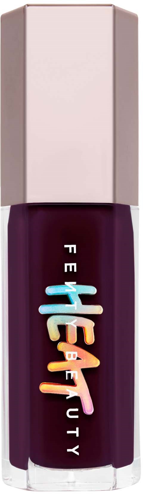 Fabulous nail polish bottle in dark purple with a colorful logo reading FHB Beauty.