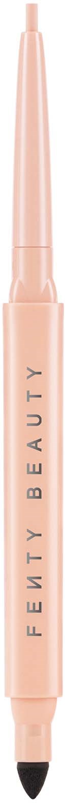 A small beige felt-tip makeup pen labeled 'Fenty Beauty' with a thin tip.
