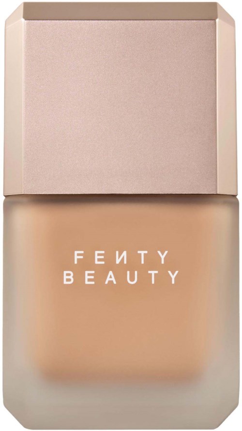 Fenty Beauty foundationflaska med beige kork.