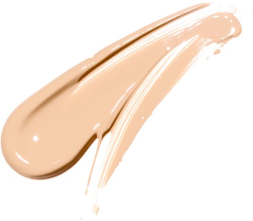 Beige neste kerma tai meikkivoide, sileä ja kiiltävä.