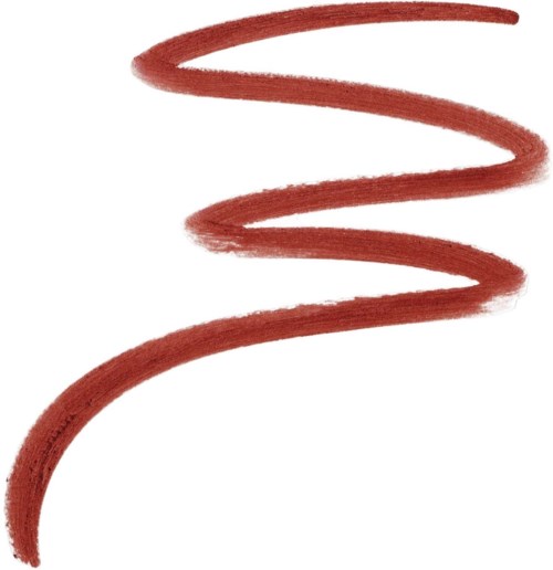 A brown, coiled line that looks like a spiral or spring on a white background.