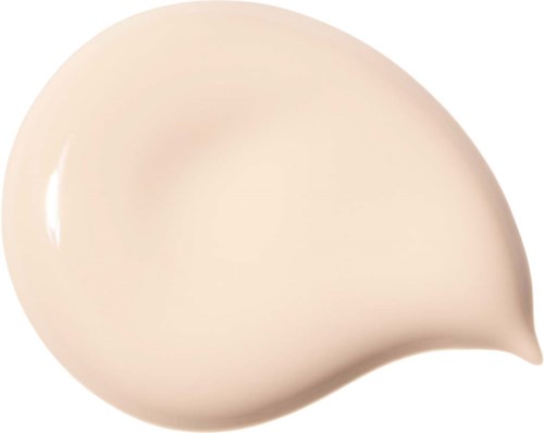 En mjuk, krämig klick av lotion eller kräm med rund form och glänsande yta.
