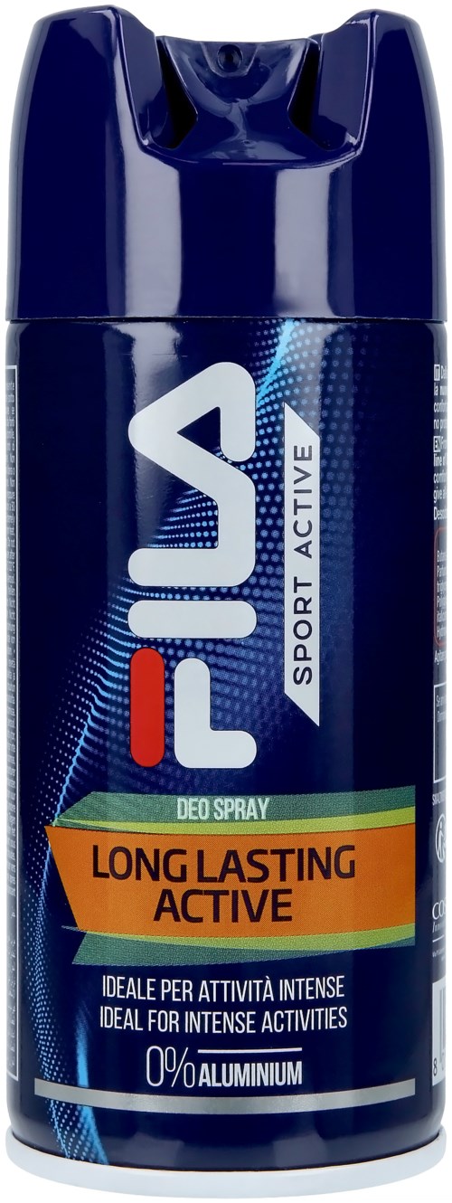 Een blauwe bus Adidas deodorant spray, ontworpen voor langdurig en actief gebruik, met sportief ontwerp.