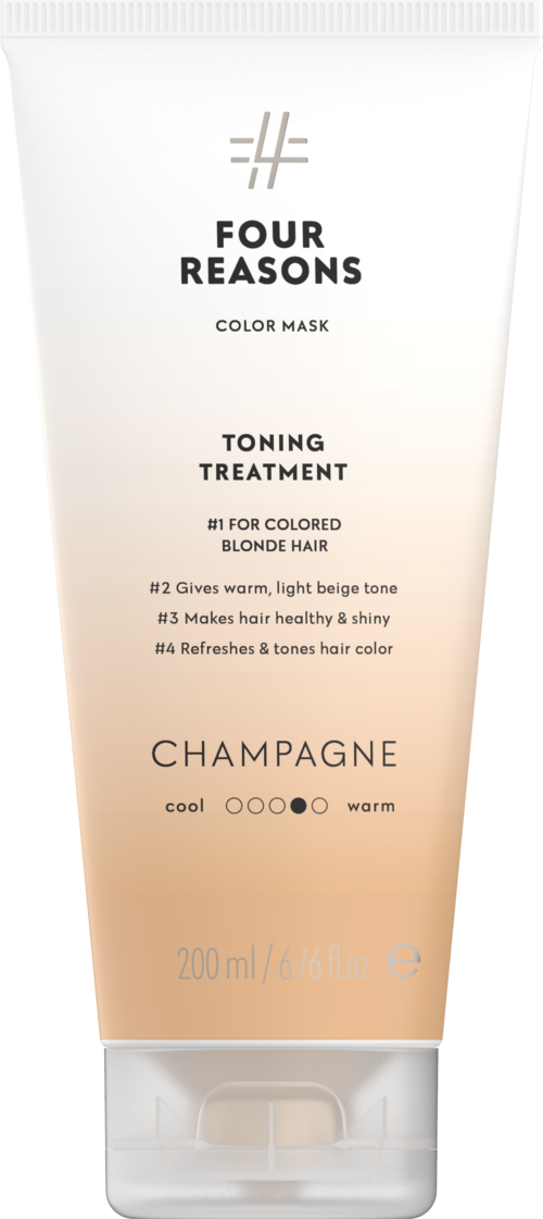 Four Reasons Color Mask Toning Treatment  Champagne