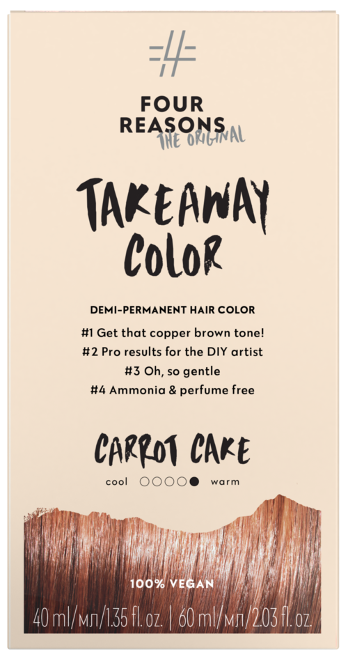 Four Reasons Take Away Color 6.4 Carrot Cake