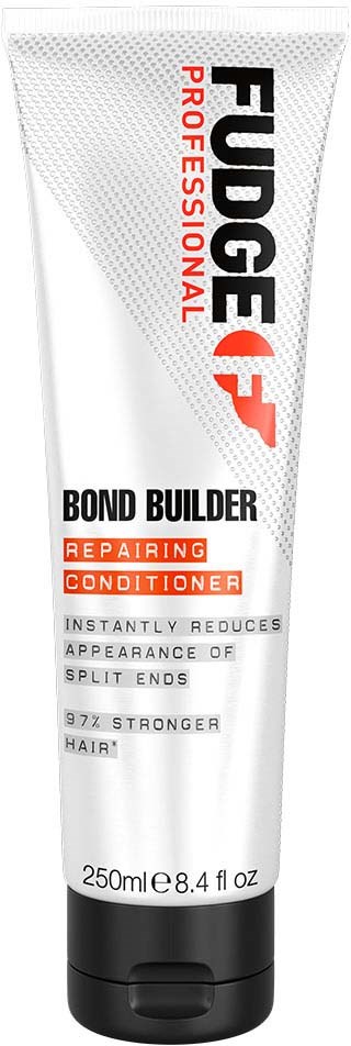 Fudge Professional Bond Builder herstellende conditioner, vermindert gespleten haarpunten, maakt haar sterker, 250ml.