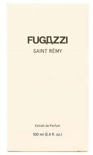 Ein Parfümverpackung mit der Aufschrift "FUGAZZI SAINT REMY" und "Extrait de Parfum" mit 100 ml.