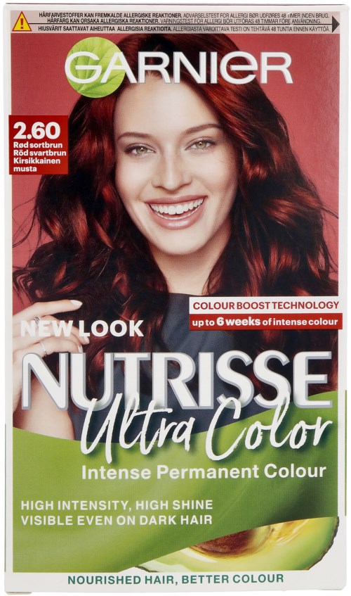 Garnier Nutrisse Nutrisse Ultra Color 2.60 Röd Svartbrun 2.60 Deep Cherry Black
