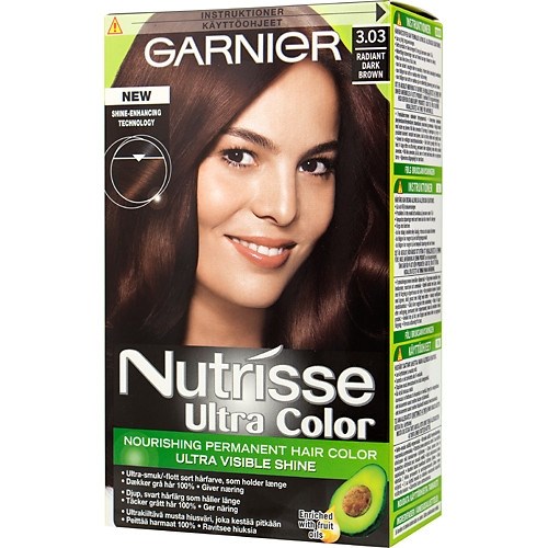 Garnier Nutrisse Nutrisse Ultra Color 3.03 Gyllene Mörkbrun