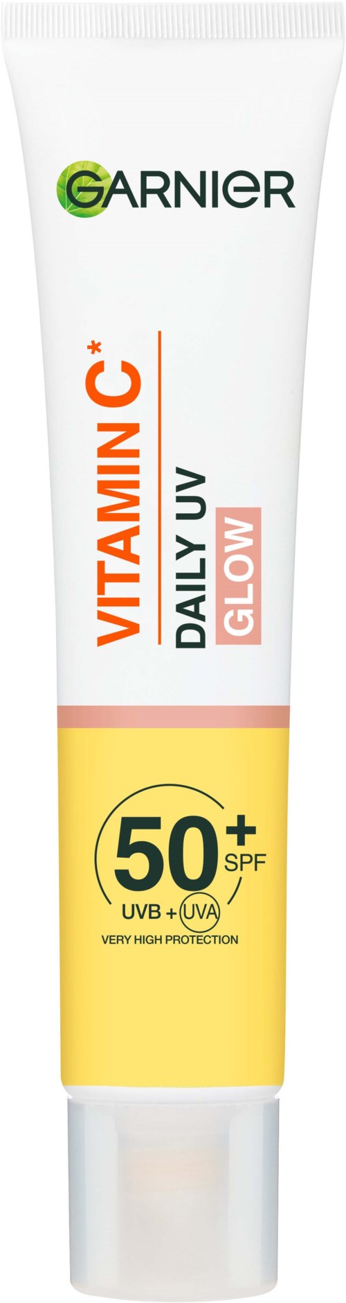 Garnier   Vitamin C* Glow-Boosting Daily UV Fluid SPF50+ For Dull Skin Sheer Glow 40 ml