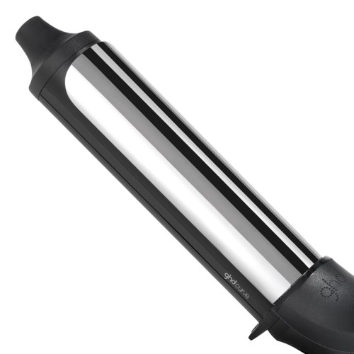 Ein tragbarer Vaporizer mit schwarzem Mundstück und silbernem Gehäuse, zum Verdampfen.