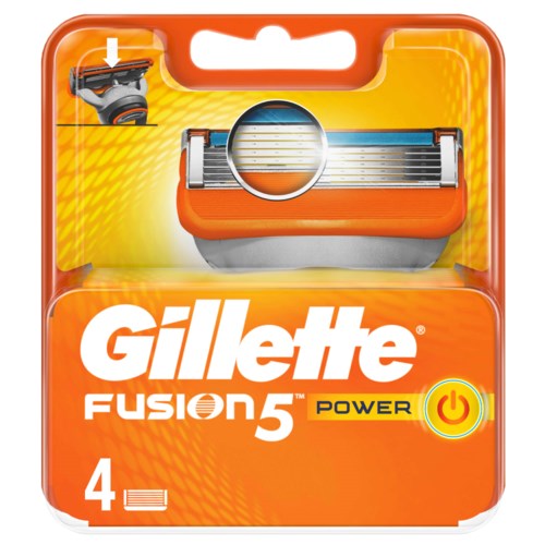 Gillette Fusion5 Power Razor Blades 4 st 4 St.
