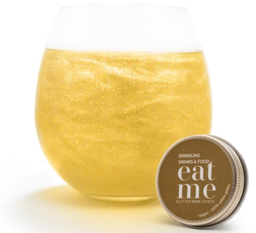 Glitter Eco Lovers EAT ME Gold