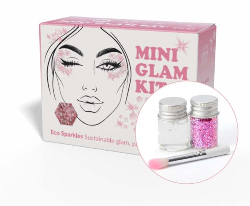 Glitter Eco Lovers Pink Mini Glam Kit