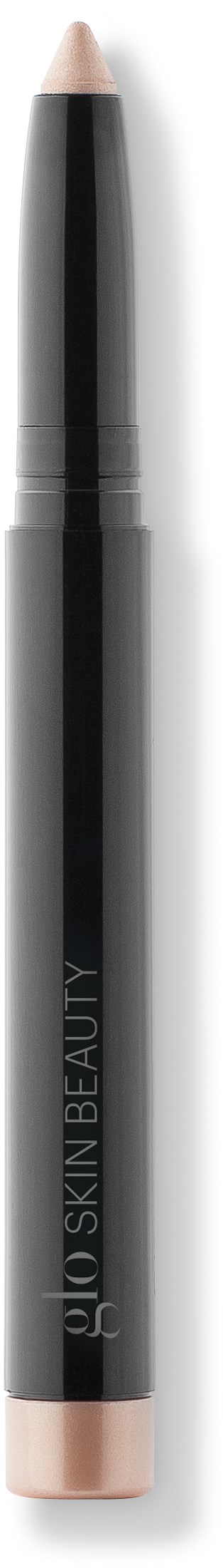 A black and beige makeup pencil labeled 'SKIN BEAUTY' with a sharpened tip.