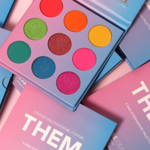 GlossGods Cosmetics Creators Collection THEM. Eyeshadow Palette