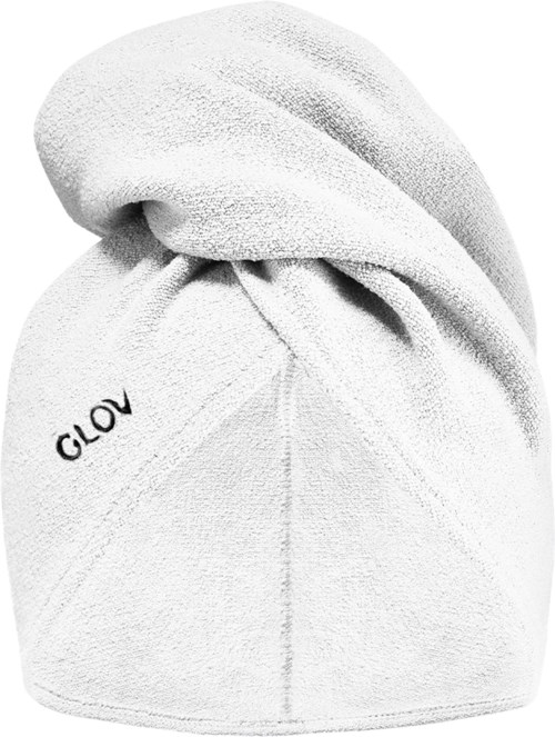 GLOV Ultra-Absorbent Premium Hair Towel Wrap Original White