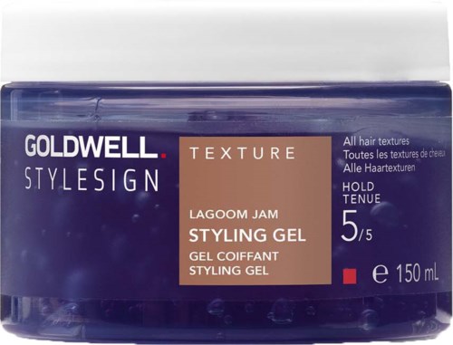 Ein Glas Goldwell Stylesign Textur für Haargel, 150 ml, geeignet für alle Haartypen.