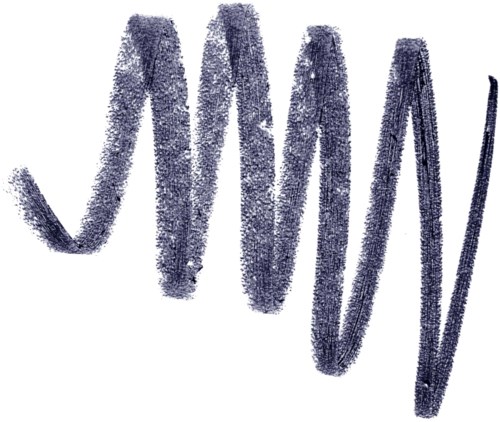 A black crayon or pencil sketch with zigzag and straight lines on a white background.