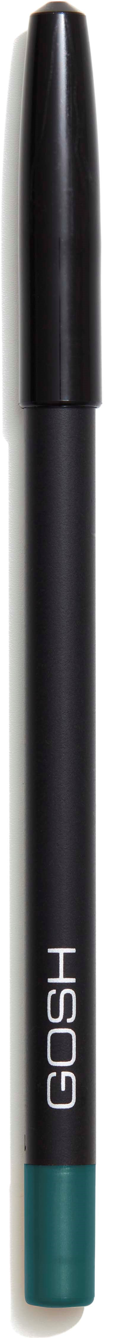 Ein schwarzer Stift mit grüner Spitze und der Schrift H840.