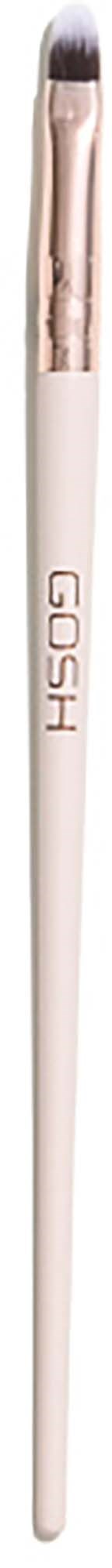 A small paintbrush with white and pink colors, labeled HS09, with a thin handle and rounded tip.