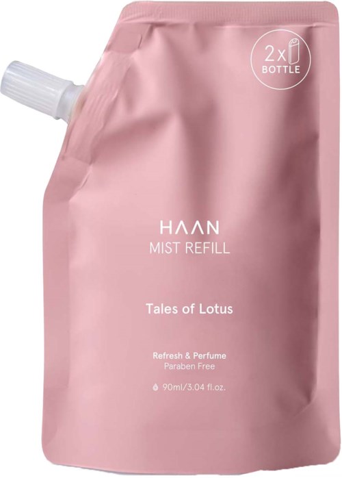 Pinkes Nachfüllpaket für Nebel, 'Tales of Lotus', Paraben frei, 90ml, zwei Flaschen enthalten.