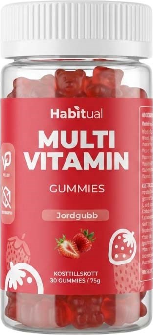 Habitual Kids Multivitamin Jordgubb Gummies 30 st