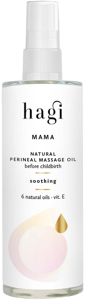 A transparent spray bottle with a white label, black text, and a yellow drop design for soothing oil.